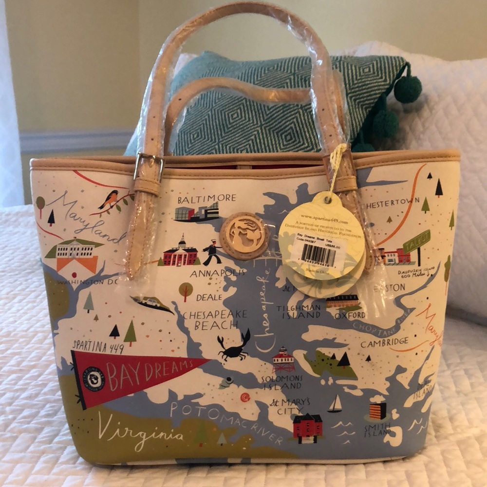 Spartina Bay Dreams small tote